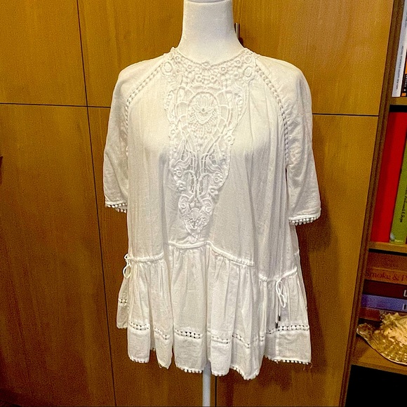 Zimmermann Other - Zimmermann white linen tunic